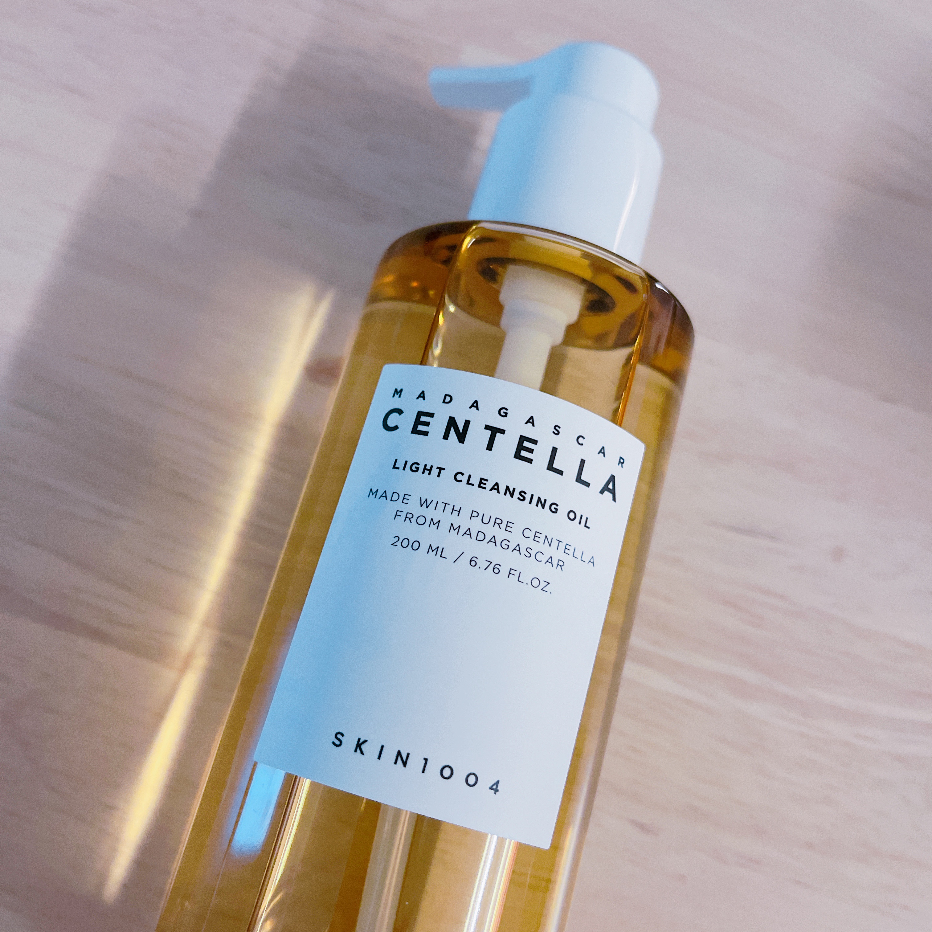 センテラ ライトクレンジングオイル/SKIN1004/オイルクレンジングを使ったクチコミ（1枚目）