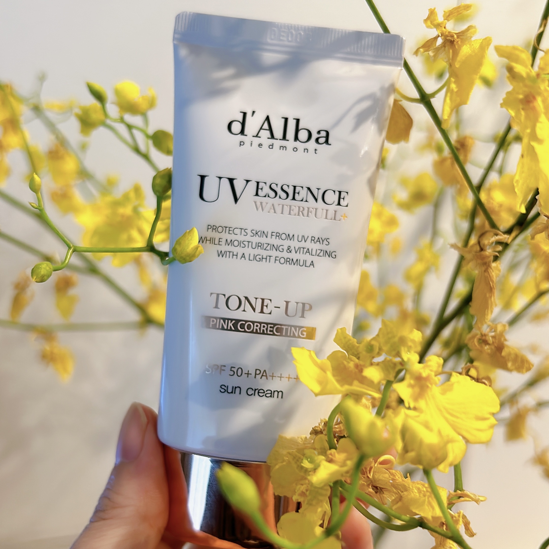 ウォータフルトーンアップサンクリーム/ダルバ/日焼け止めクリームを使ったクチコミ（1枚目）