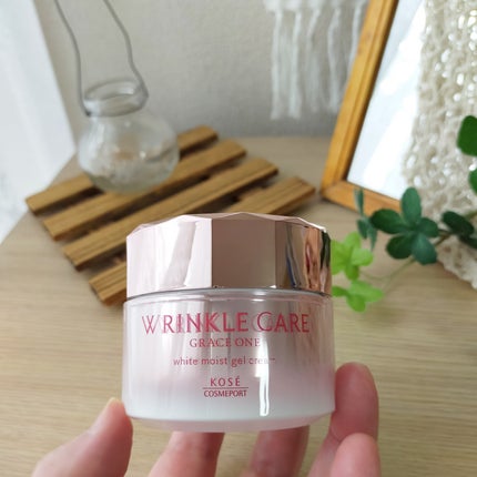 リンクルケア ホワイト モイストジェルクリーム/グレイスワン/オールインワン化粧品を使ったクチコミ(1枚目)
