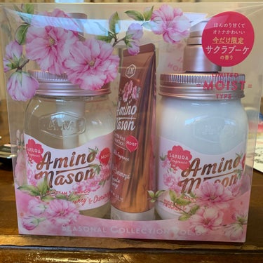 アミノメイソン ホイップボディソープ ライト サクラ限定のクチコミ「アミノメイソン
桜2020年度のものです

ドンキで安売りされてて買いました！

香りは甘い香.....」（1枚目）