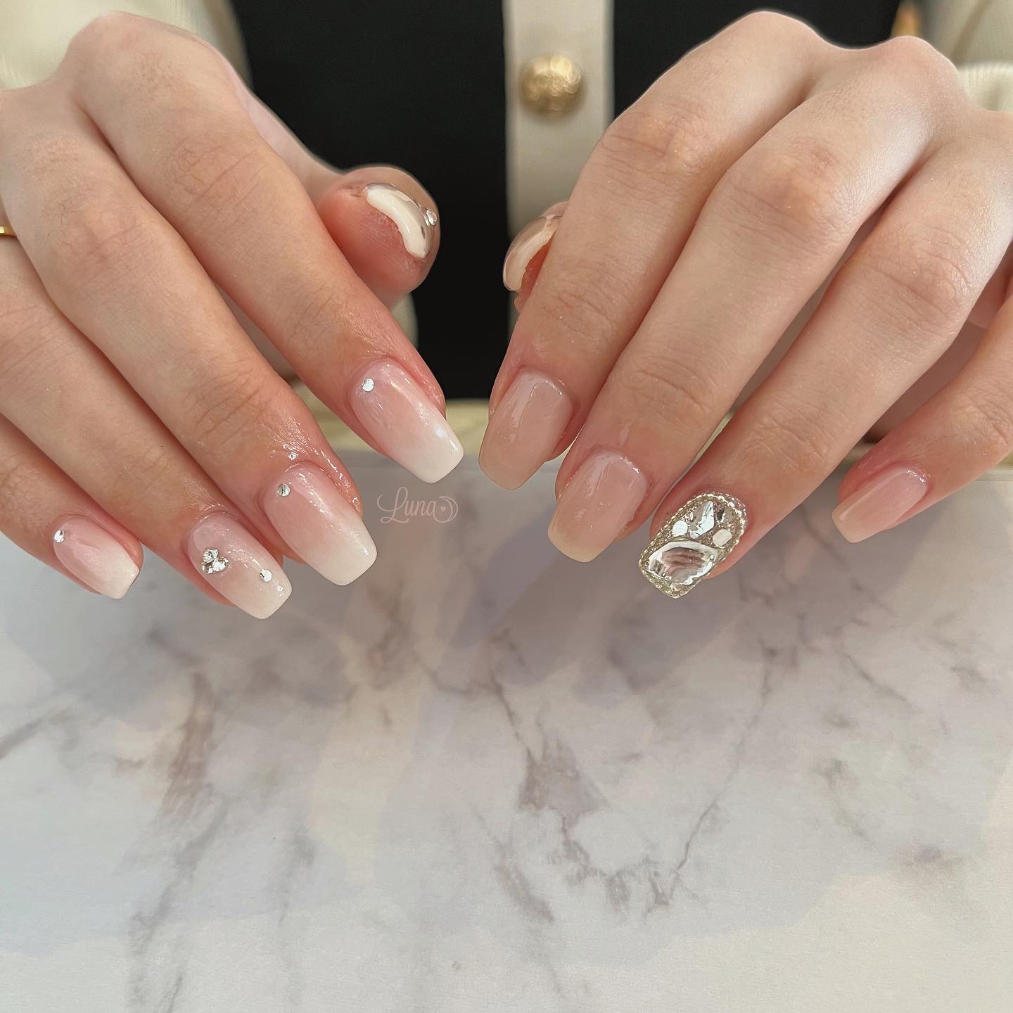 #ジェルネイル,#ワンカラーネイル,#ニュアンスネイル,#うるうるネイル,#ちゅるんネイル,#シンプルネイル,#パーツネイル,#透け感ネイル,#クリアネイル,#ぷっくりネイル,#ちぐはぐネイル,#韓国ネイル,#きらきらネイル,#うるつやネイル,#フレンチガーリーネイル,#埋めつくしネイル,#ピンクネイルのネイルデザイン