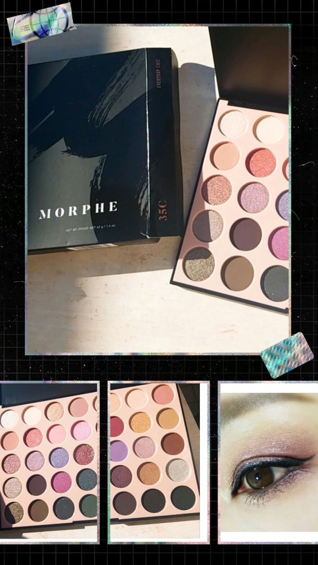 35C EVERYDAY CHIC  ARTISTRY PALETTE/Morphe/アイシャドウパレットを使ったクチコミ（1枚目）
