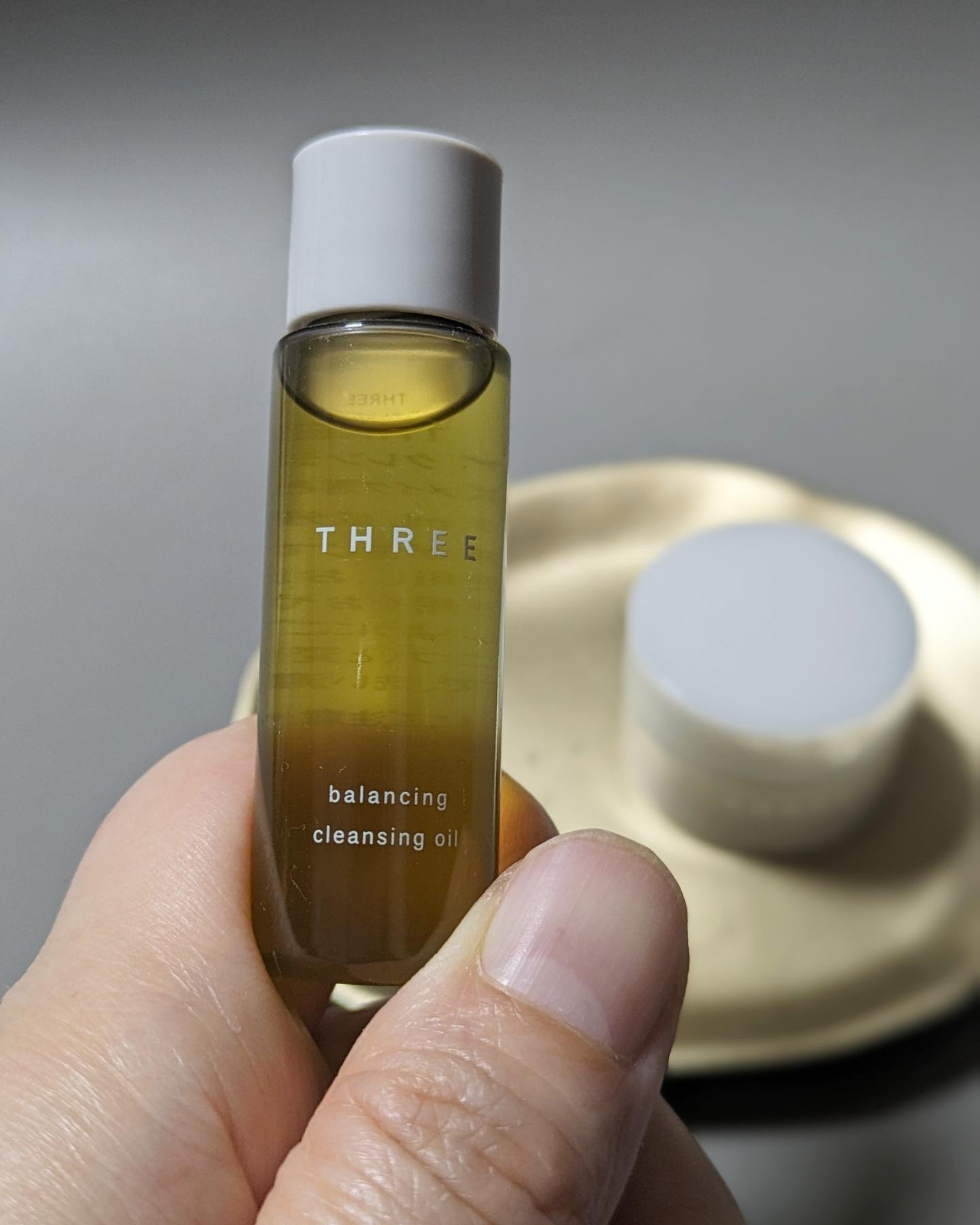 THREE バランシング クレンジング オイルジェル/THREE/クレンジングジェルを使ったクチコミ（3枚目）