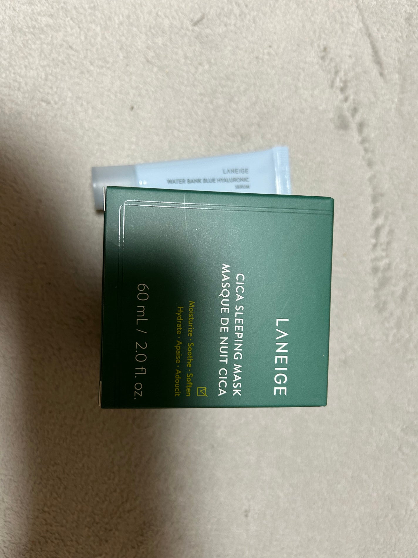 シカスリーピングマスク/LANEIGE/フェイスクリームを使ったクチコミ(1枚目)