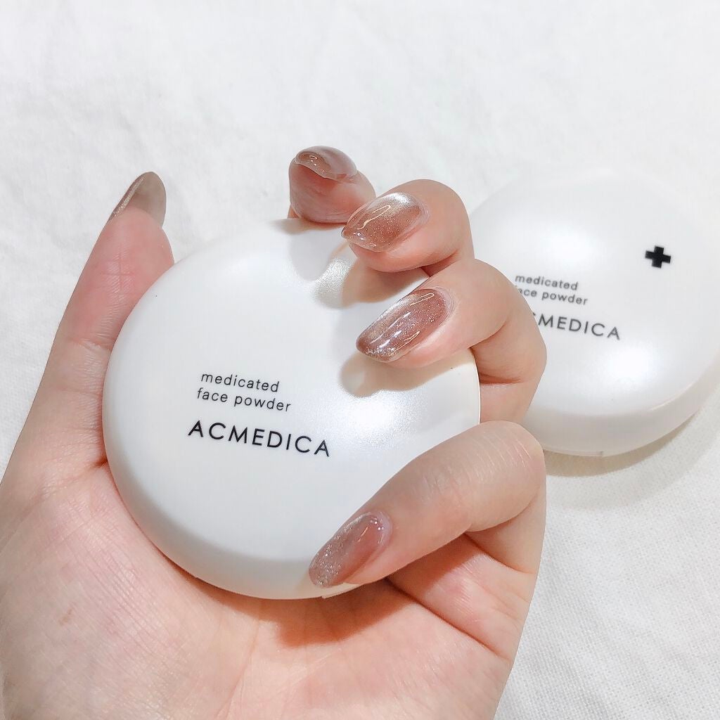 アクメディカ 薬用 フェイスパウダー クリア N/ナリスアップ/プレストパウダーを使ったクチコミ(7枚目)