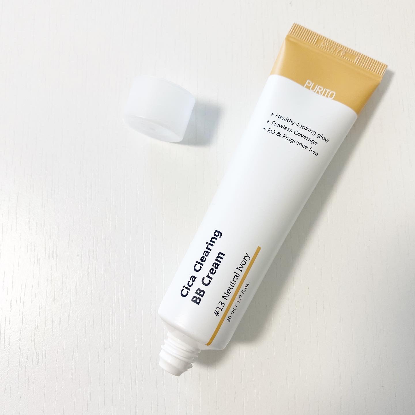 Cica Clearing BB Cream/PURITO/化粧下地を使ったクチコミ（2枚目）