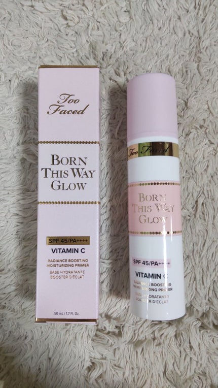 ボーン ディス ウェイ グロウ モイスチュアライジング メイクアップ プライマー/Too Faced/化粧下地を使ったクチコミ(1枚目)