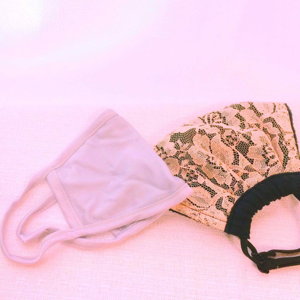 シリコーン潤マスク 3D/DAISO/その他スキンケアグッズを使ったクチコミ（2枚目）