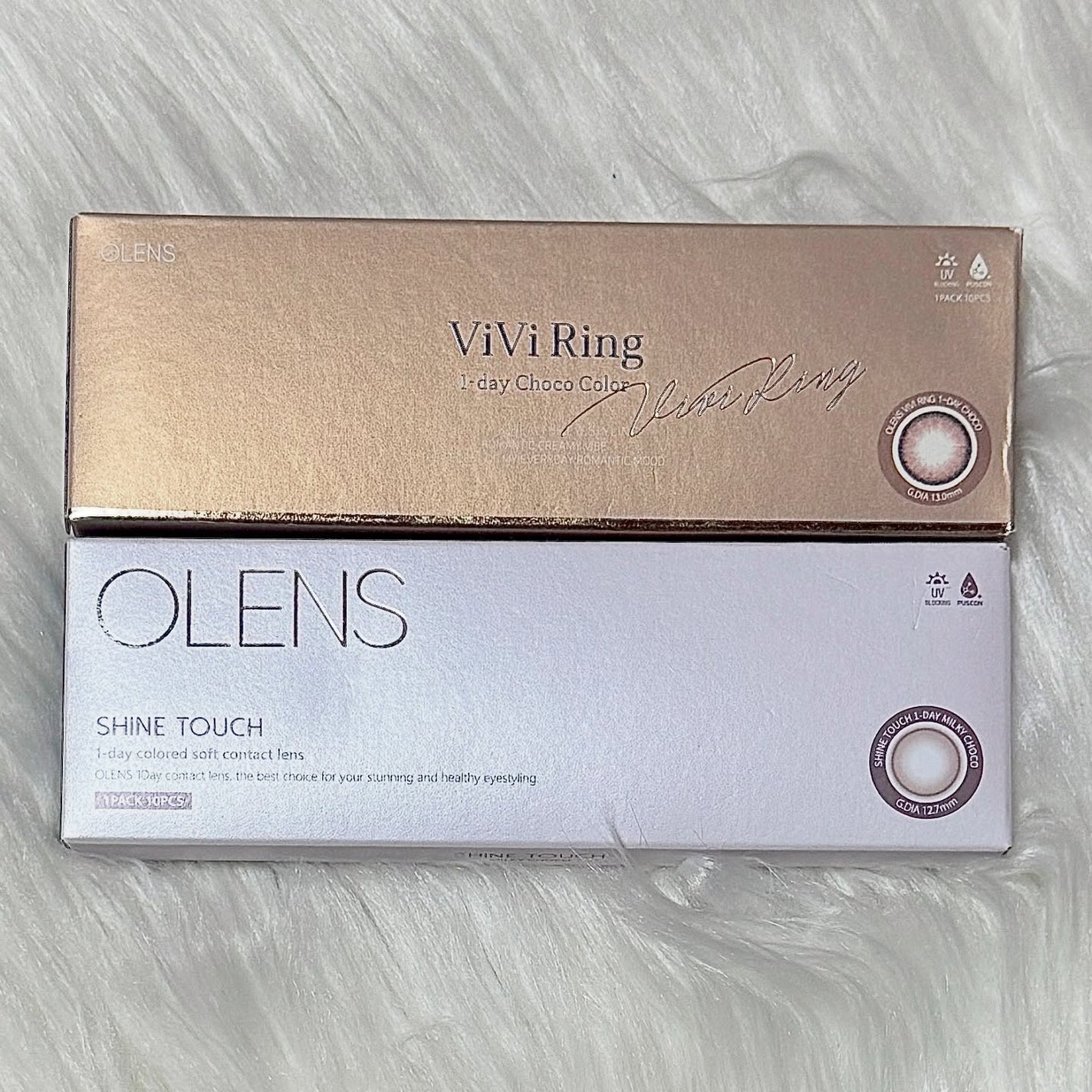 ViVi Ring 1day/OLENS/ワンデー(1DAY)カラコンを使ったクチコミ(4枚目)