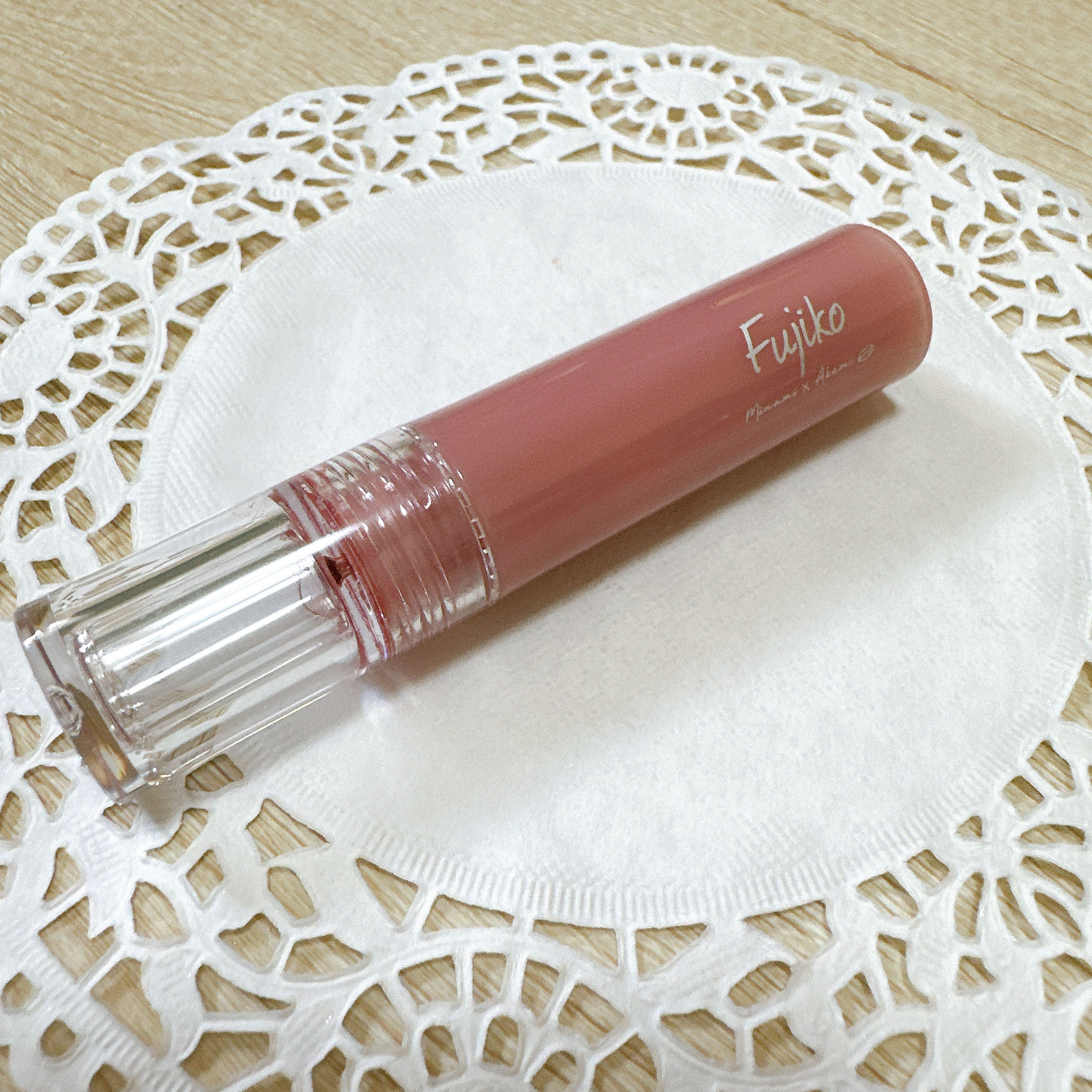 ニュアンスラップティント みな実の粘膜ピンク(VOCE限定カラー)/Fujiko/リップティントを使ったクチコミ（2枚目）