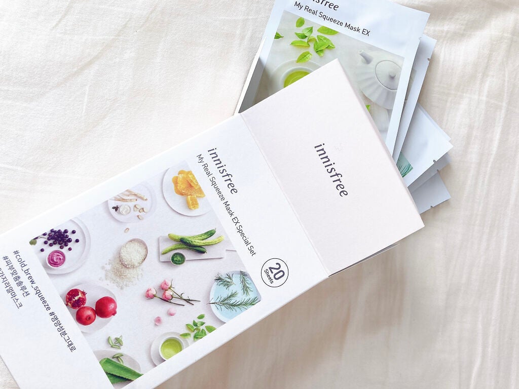 マイリアル スクイーズ マスクシート/innisfree/シートマスク・パックを使ったクチコミ(1枚目)