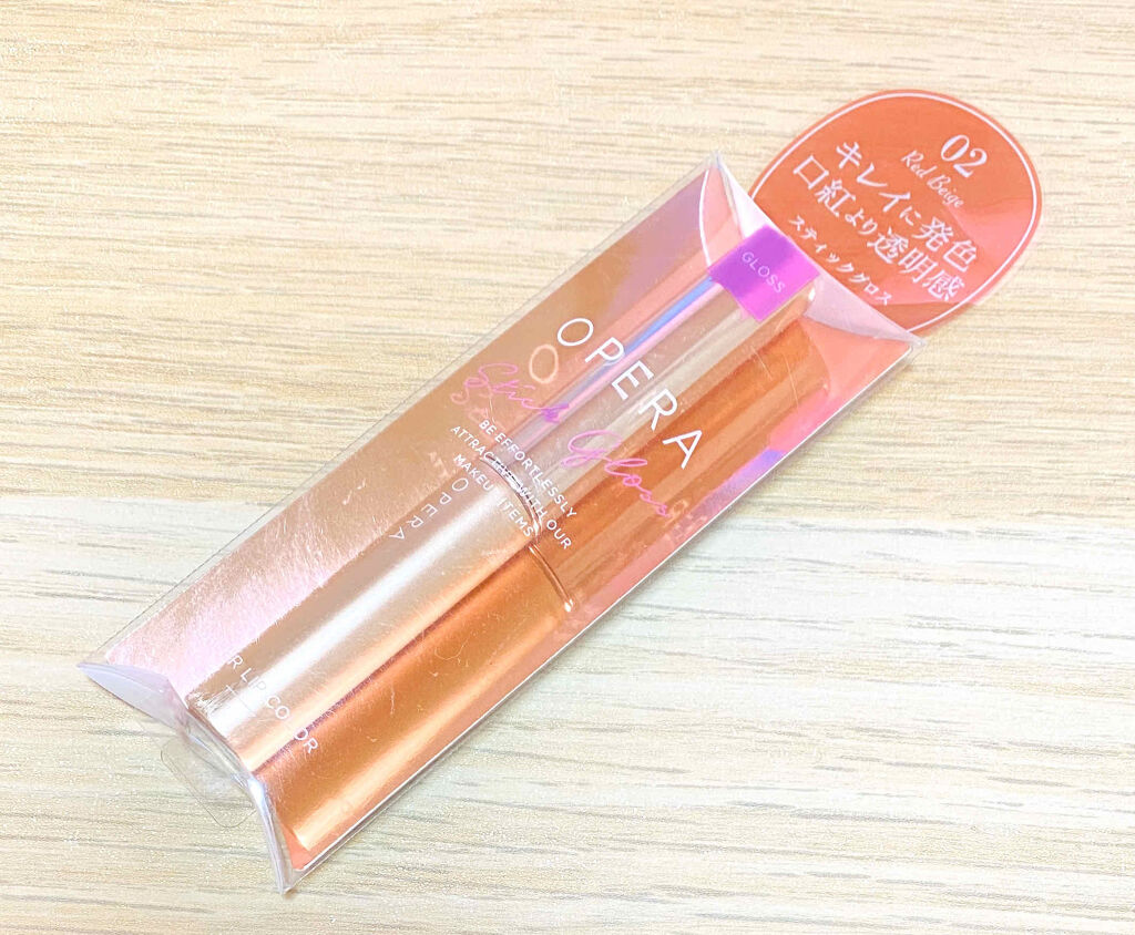 オペラ シアーリップカラー RN/OPERA/リップグロスを使ったクチコミ（1枚目）