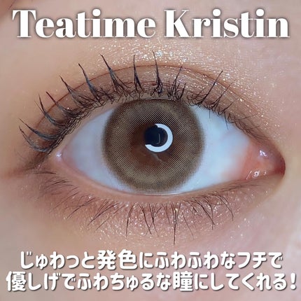 Teatime Kristin/Hapa kristin/カラーコンタクトレンズを使ったクチコミ(2枚目)