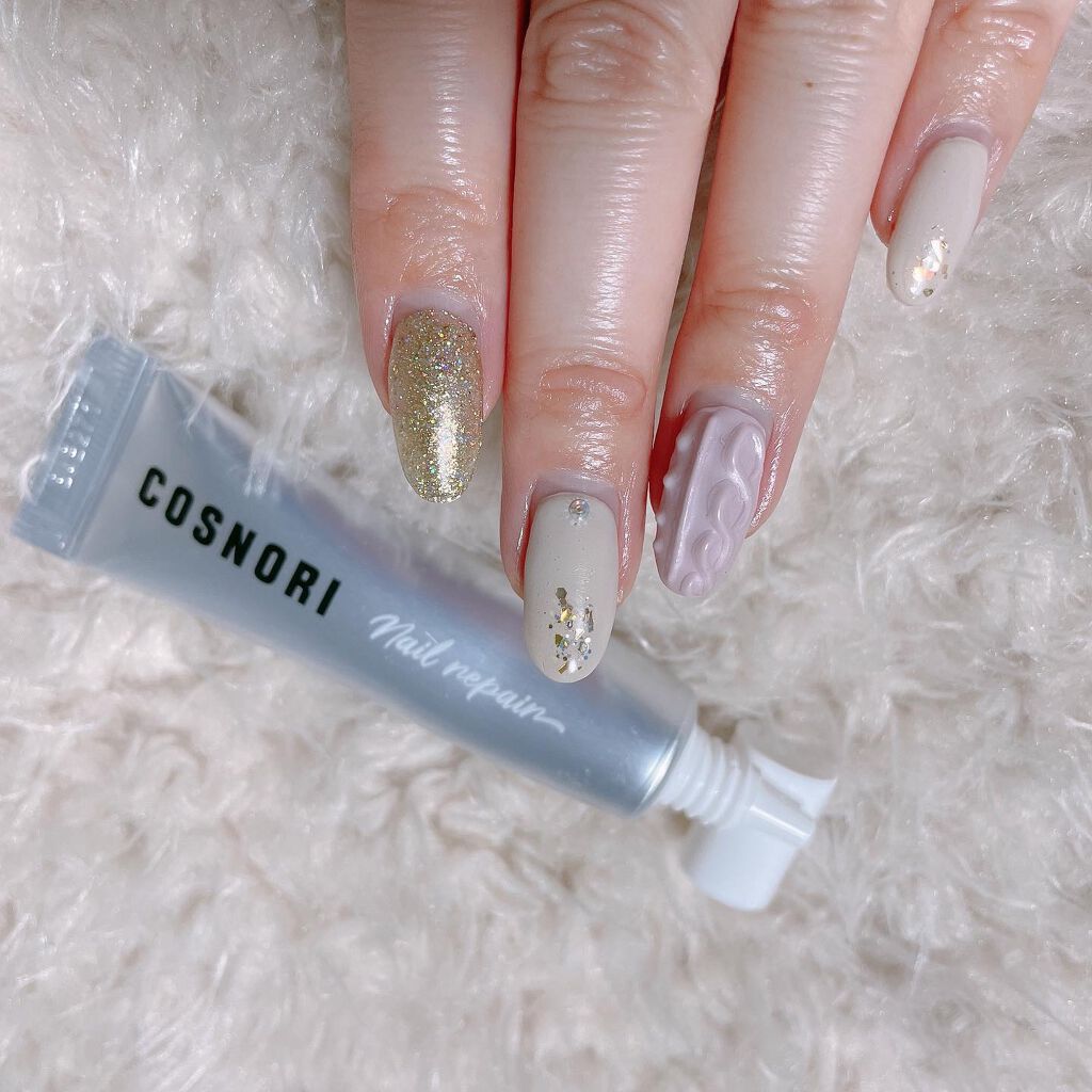 シルクリペアネイルクリーム/COSNORI/ネイルオイル・トリートメントを使ったクチコミ(3枚目)