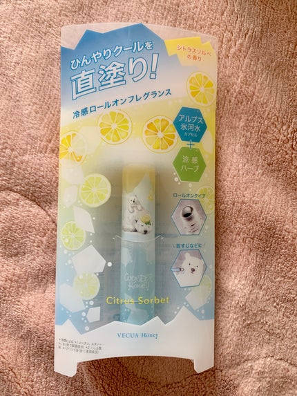 ワンダーハニー クールロールオンフレグランス シトラスソルベ/VECUA Honey/香水(レディース)を使ったクチコミ(1枚目)