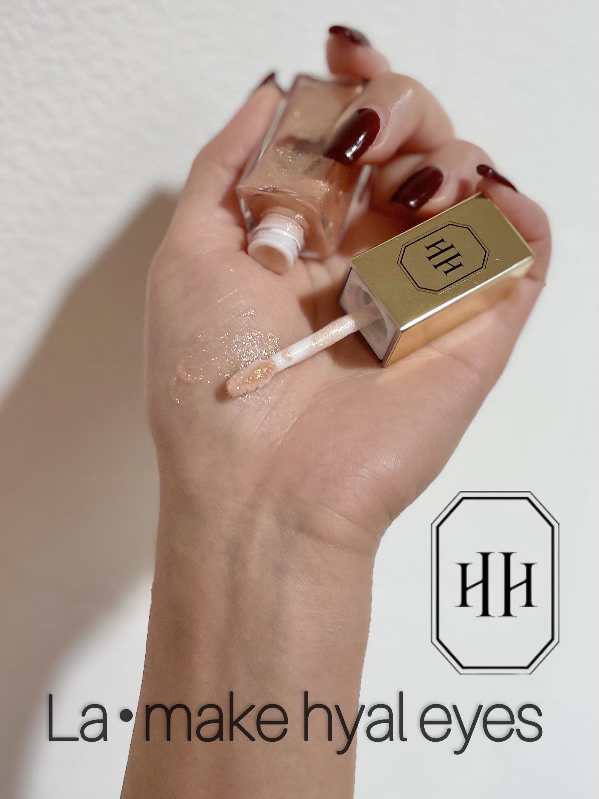 ラ・メイクハイアルアイズ/H×H/ジェル・クリームアイシャドウを使ったクチコミ（1枚目）
