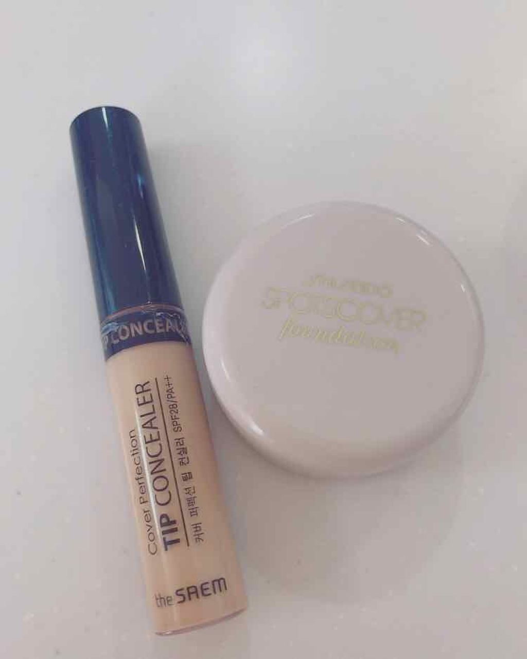 スポッツカバー ファウンデイション/SHISEIDO/クリームコンシーラーを使ったクチコミ（1枚目）