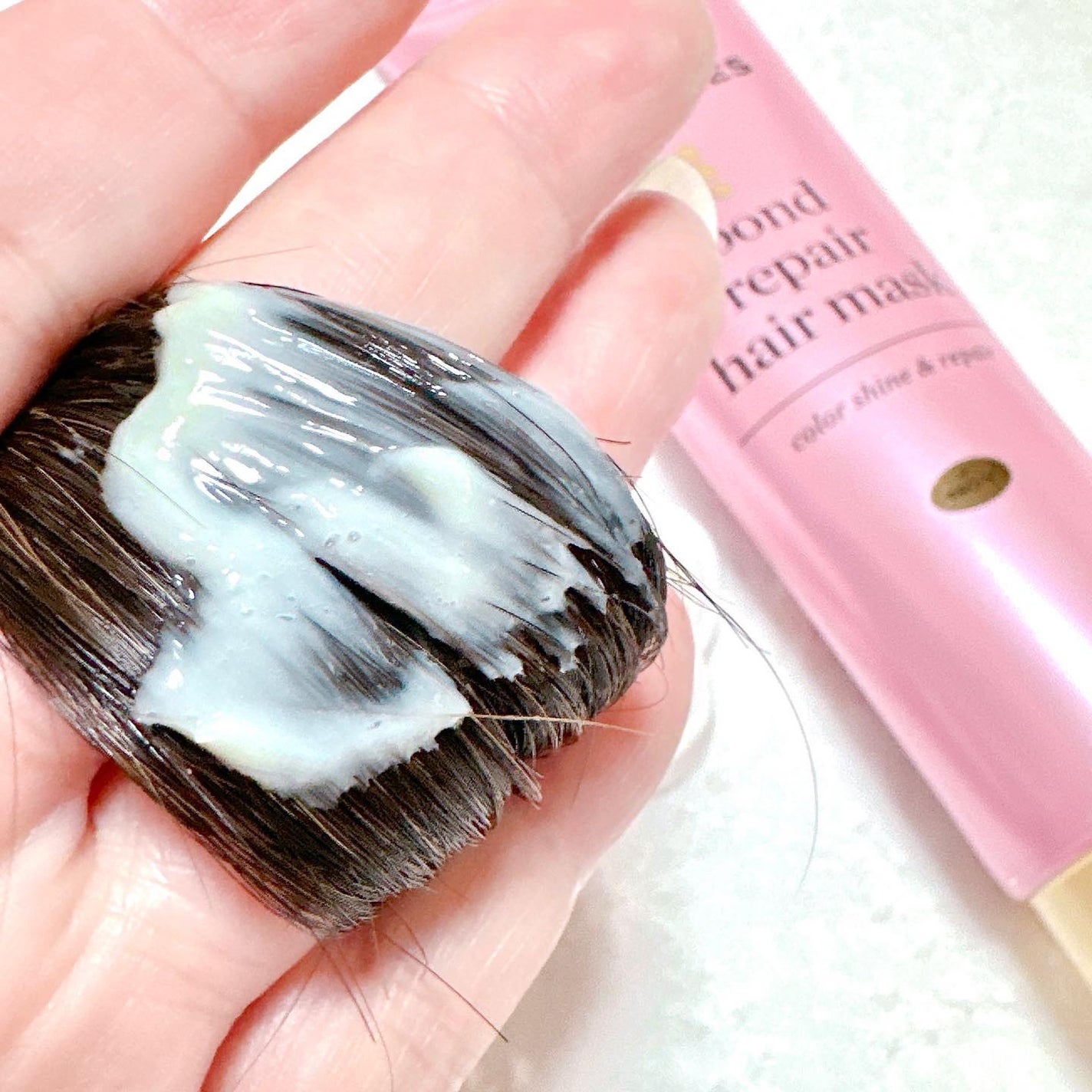 ボンドリペアシリーズ カラーシャイン&リペア ヘアマスク/パンテーン/ヘアマスク・ヘアパックを使ったクチコミ(3枚目)