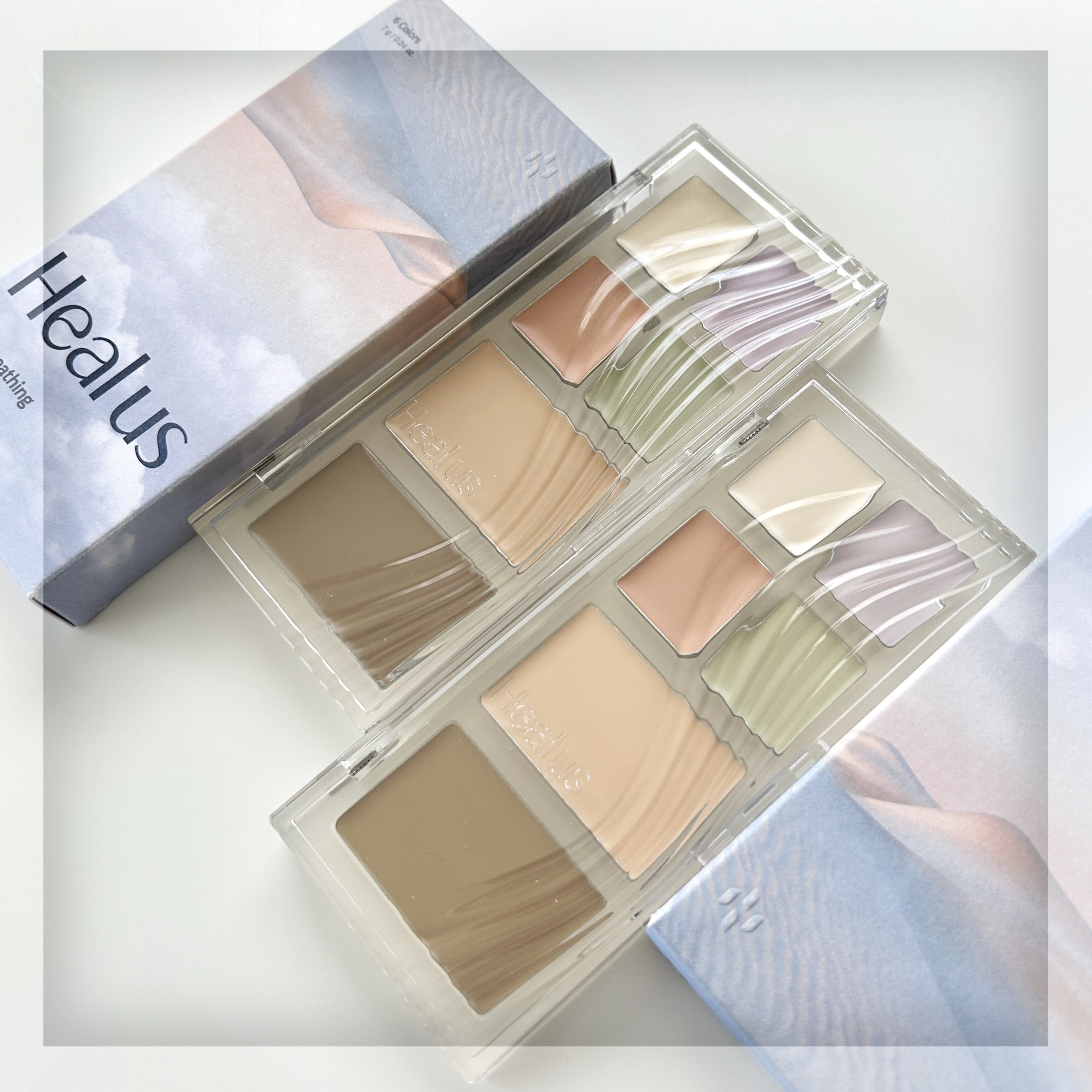 ブリージングコンシーラーパレット/Healus/パレットコンシーラーを使ったクチコミ（1枚目）