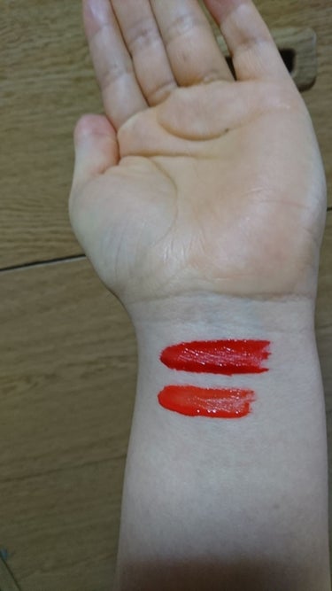 THE FIRST GEL TINT/MERZY/口紅を使ったクチコミ（2枚目）