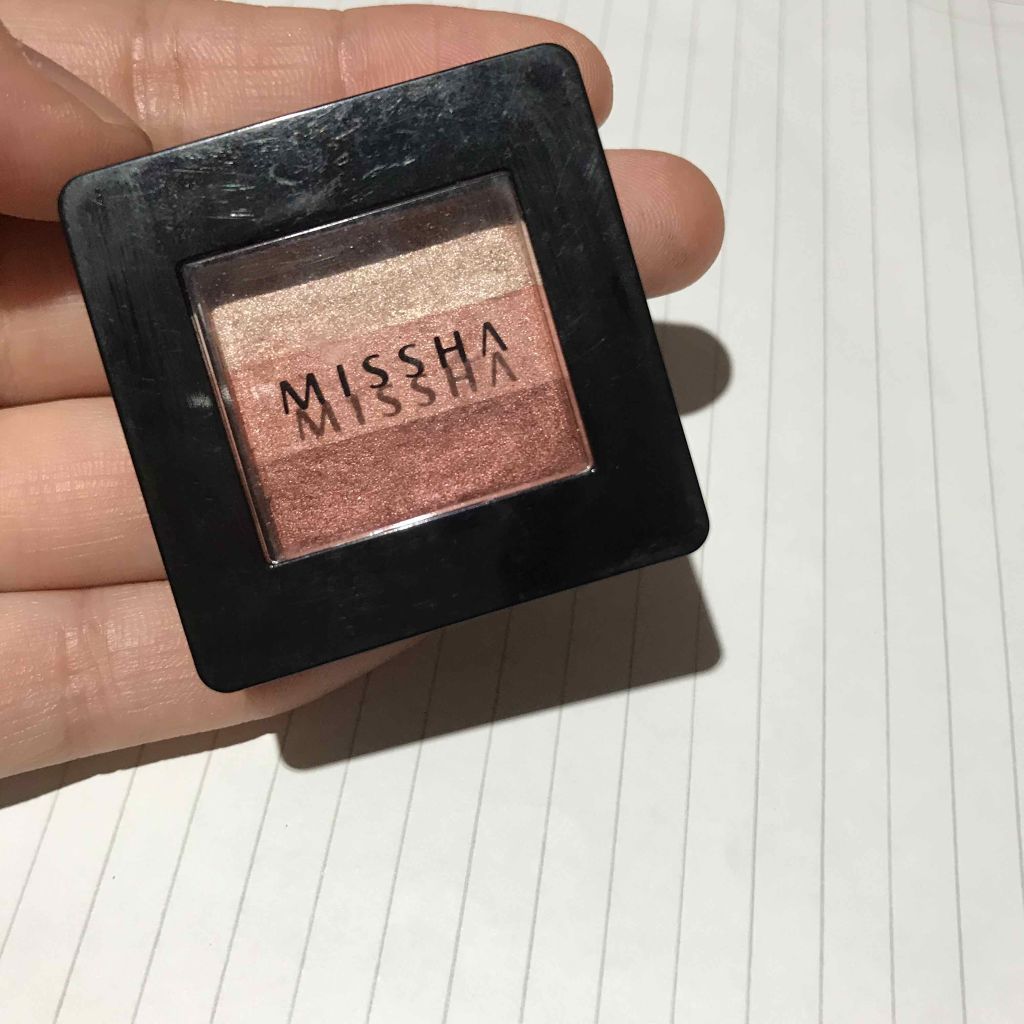 トリプルシャドウ/MISSHA/アイシャドウパレットを使ったクチコミ（1枚目）
