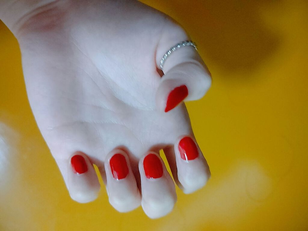 ネイル エナメル/ちふれ/マニキュアを使ったクチコミ（3枚目）