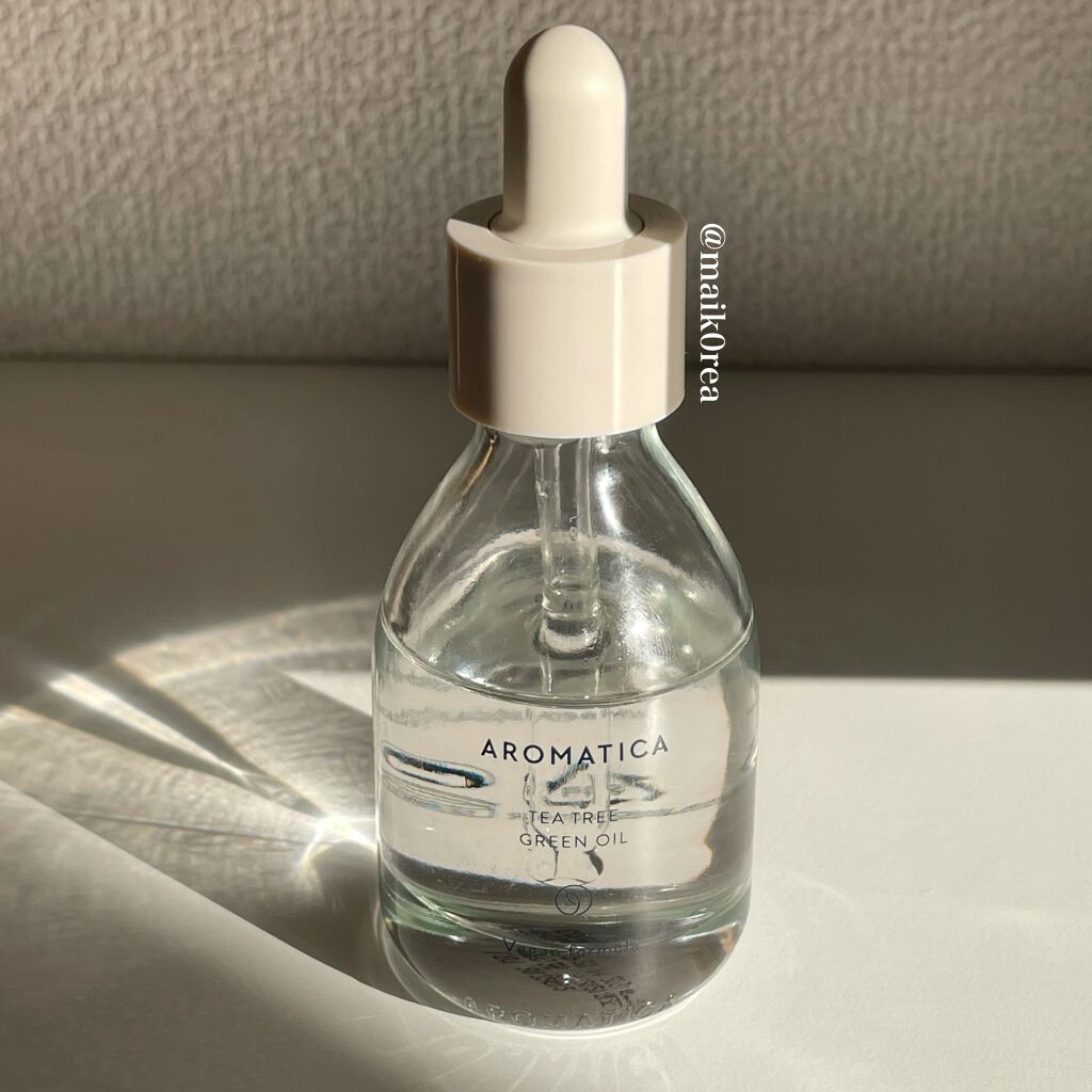 Tea Tree Green Oil /AROMATICA/フェイスオイルを使ったクチコミ(3枚目)