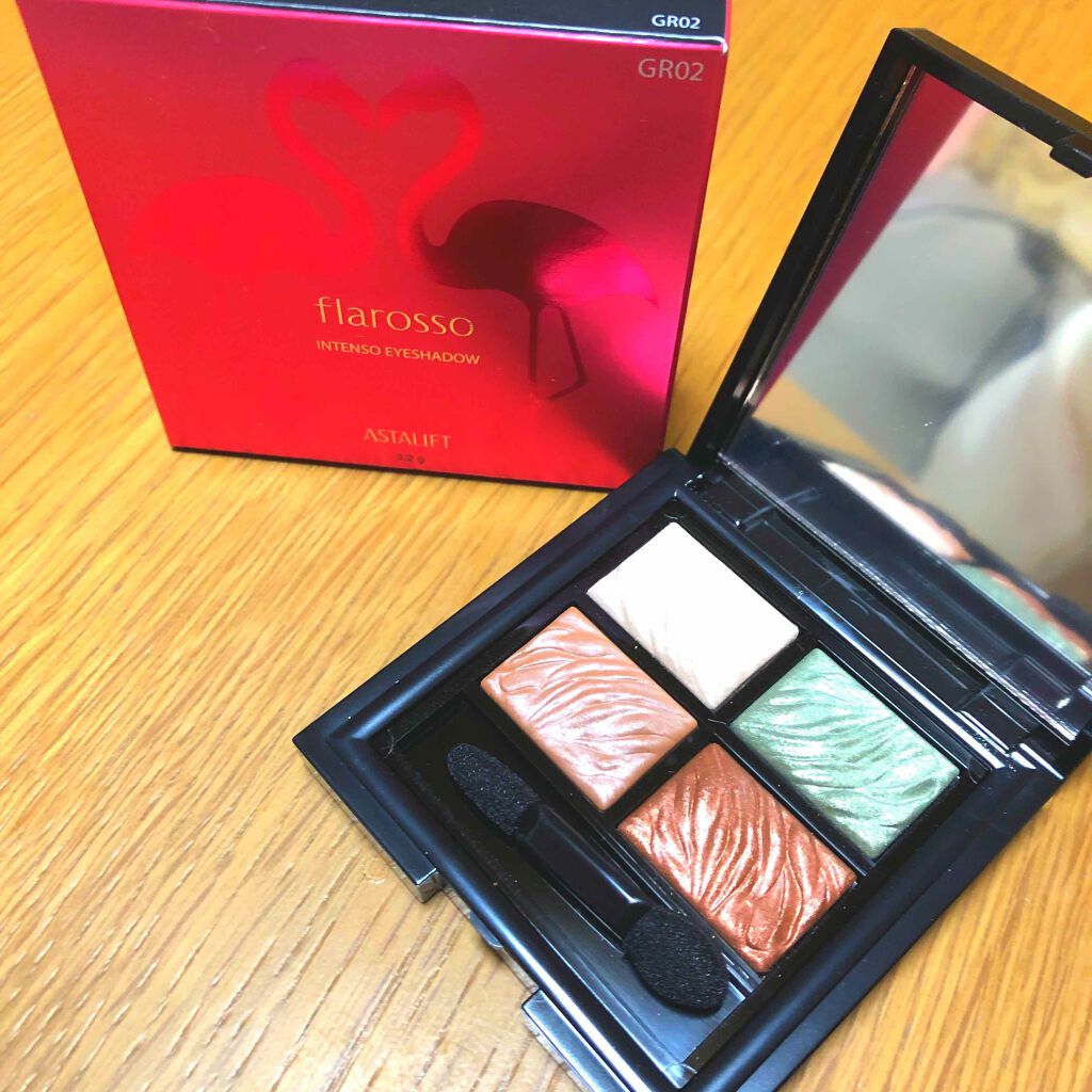フラロッソ インテンソ アイシャドウ/アスタリフト/アイシャドウパレットを使ったクチコミ（1枚目）