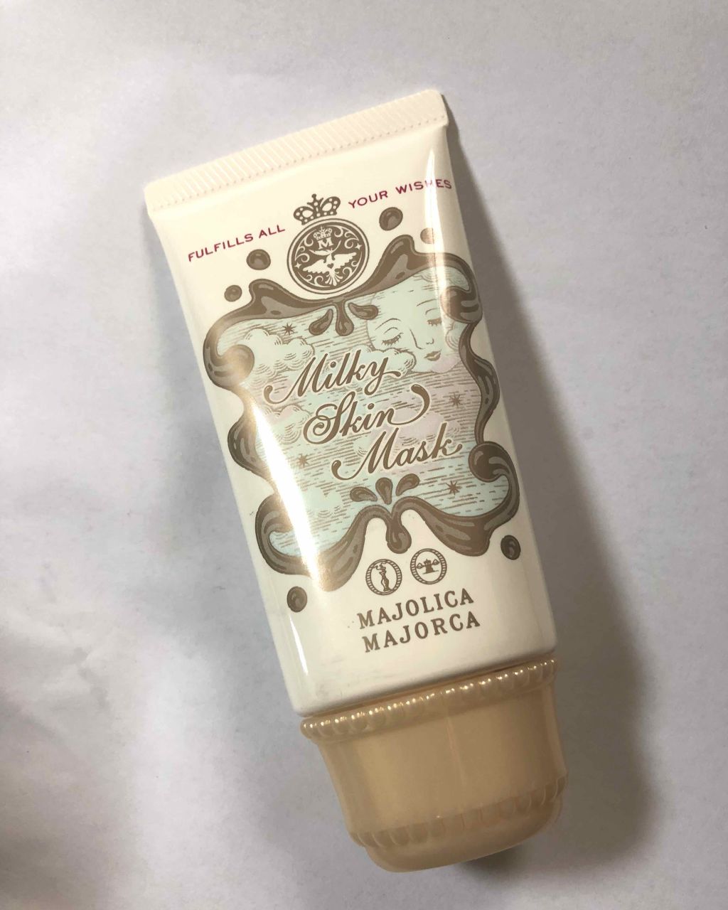 ミルキースキンマスク/MAJOLICA MAJORCA/化粧下地を使ったクチコミ(1枚目)