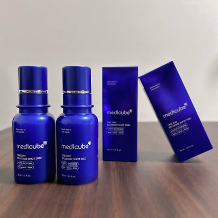 ゼロ1DAYエクソソームショット7500/MEDICUBE/美容液を使ったクチコミ(1枚目)