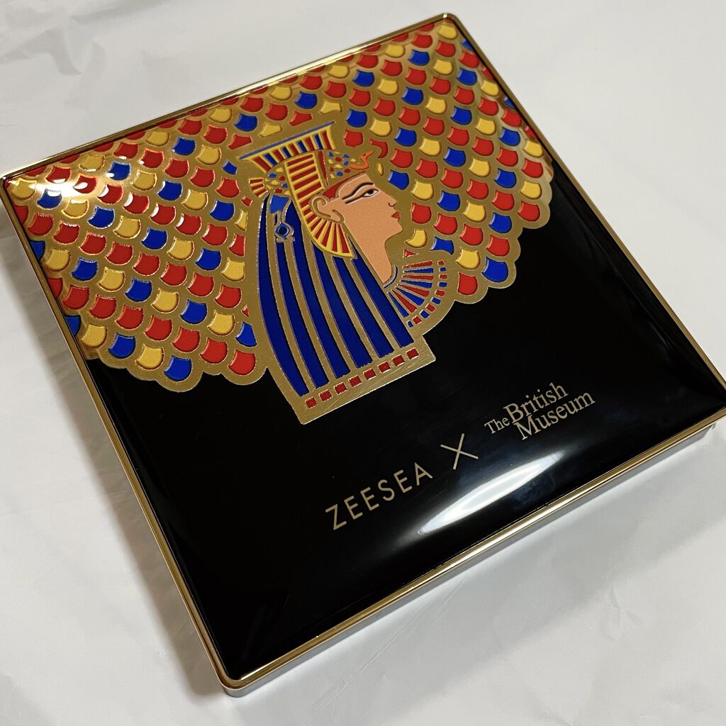大英博物館 エジプトシリーズ アイシャドウパレット/ZEESEA/アイシャドウパレットを使ったクチコミ（2枚目）