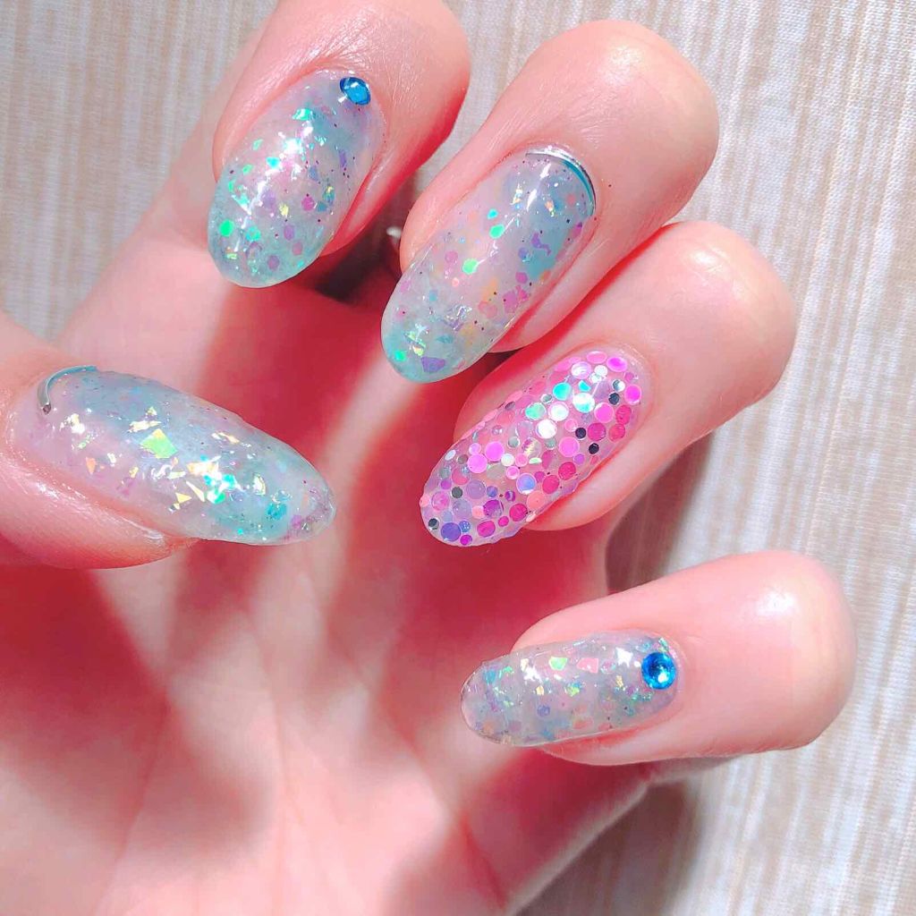 サンリオネイル/DAISO/マニキュアを使ったクチコミ(2枚目)