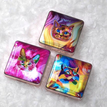 アニマルアイシャドウ(4シェード)/ZEESEA/アイシャドウパレットを使ったクチコミ(8枚目)