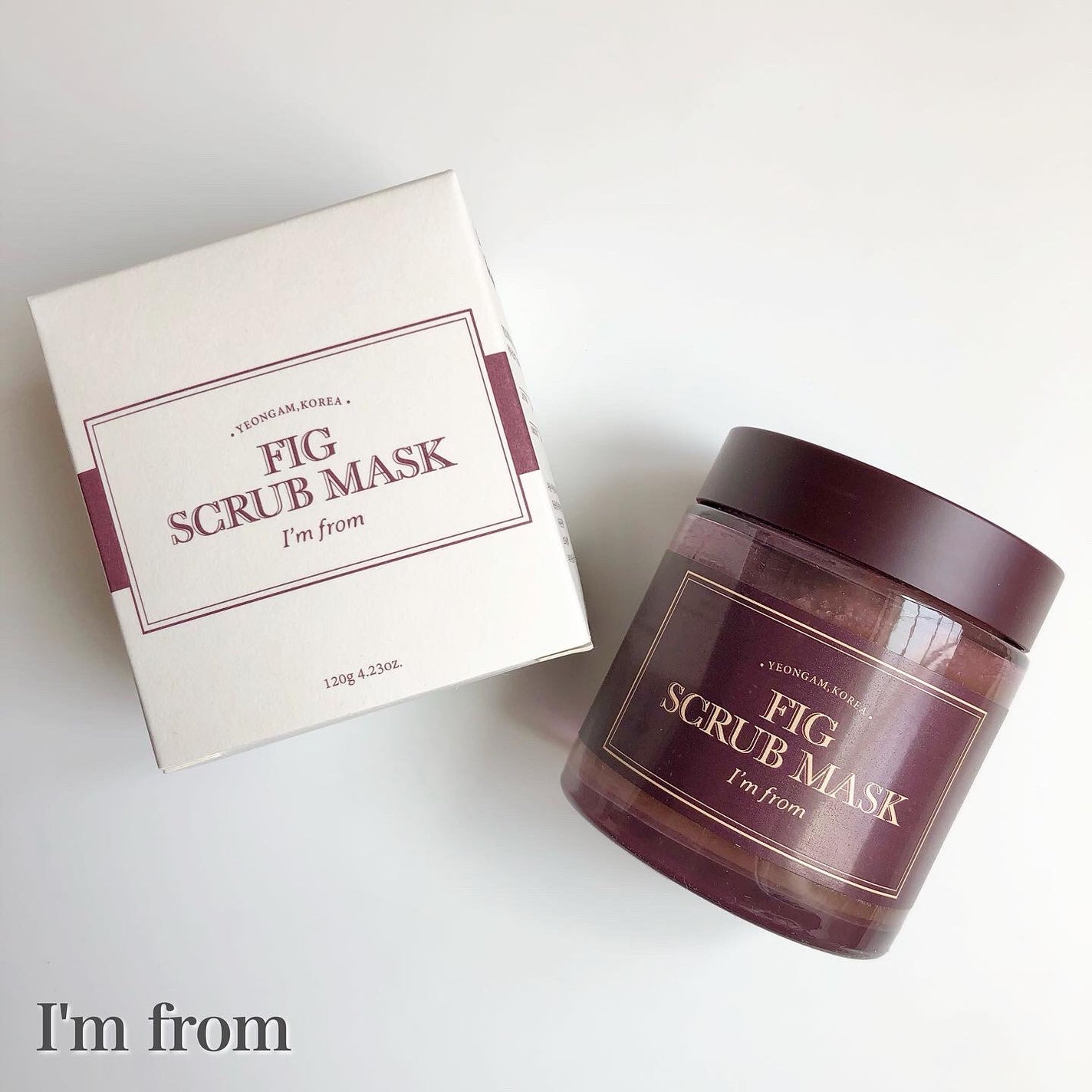 フィグスクラブマスク/I'm from/スクラブ・ゴマージュを使ったクチコミ(1枚目)