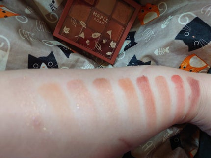 プレイカラーアイシャドウ メープルロード/ETUDE/アイシャドウパレットを使ったクチコミ(2枚目)