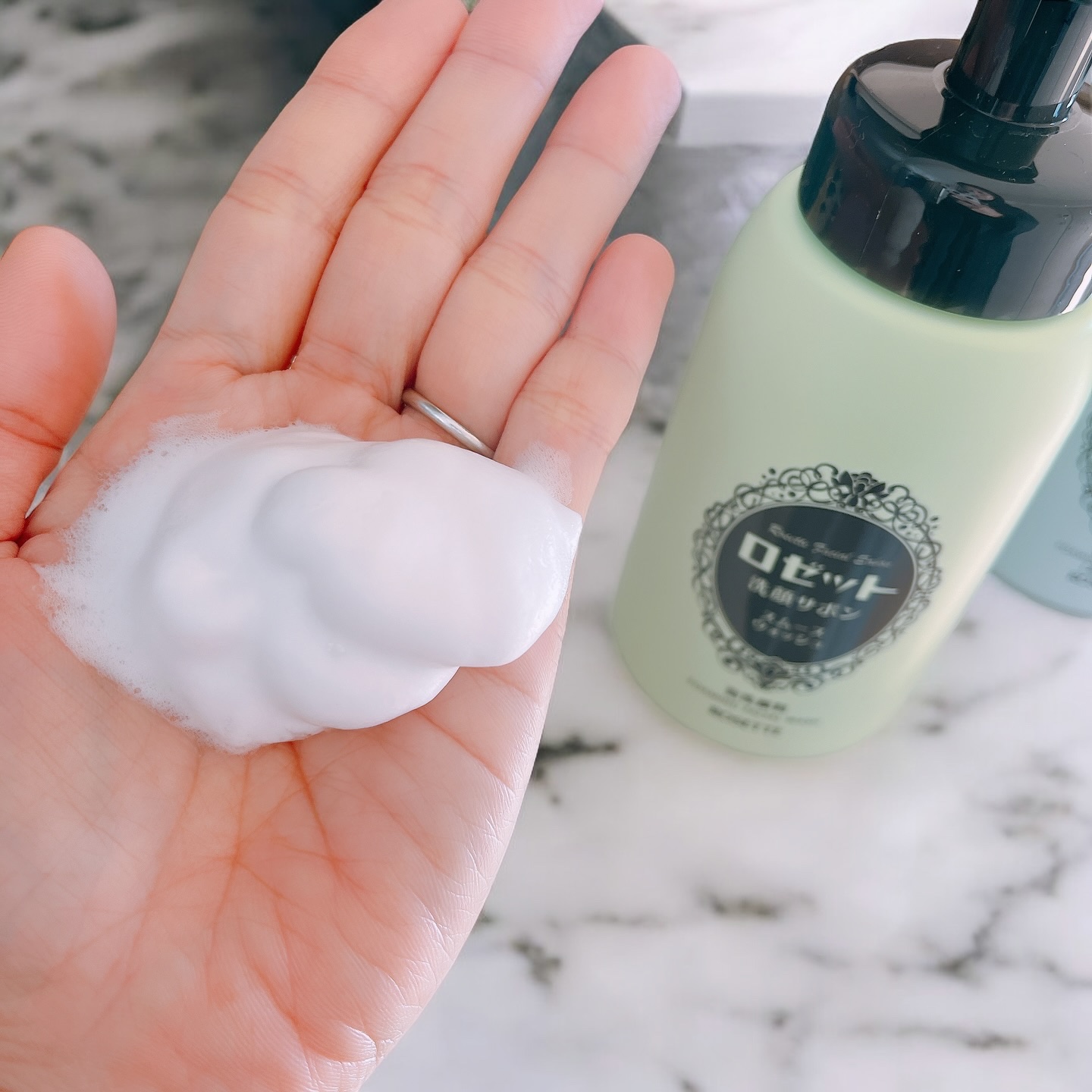 ロゼット洗顔サボン スムースウォッシュ[泡洗顔料]/ロゼット/泡洗顔を使ったクチコミ（3枚目）