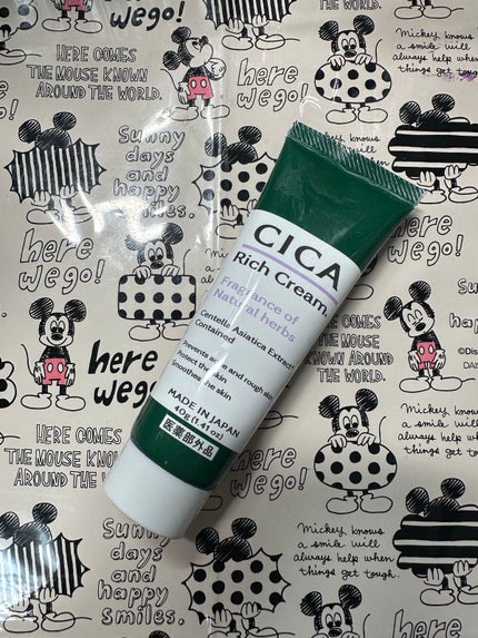 CICA リッチクリーム D/DAISO/フェイスクリームを使ったクチコミ(1枚目)