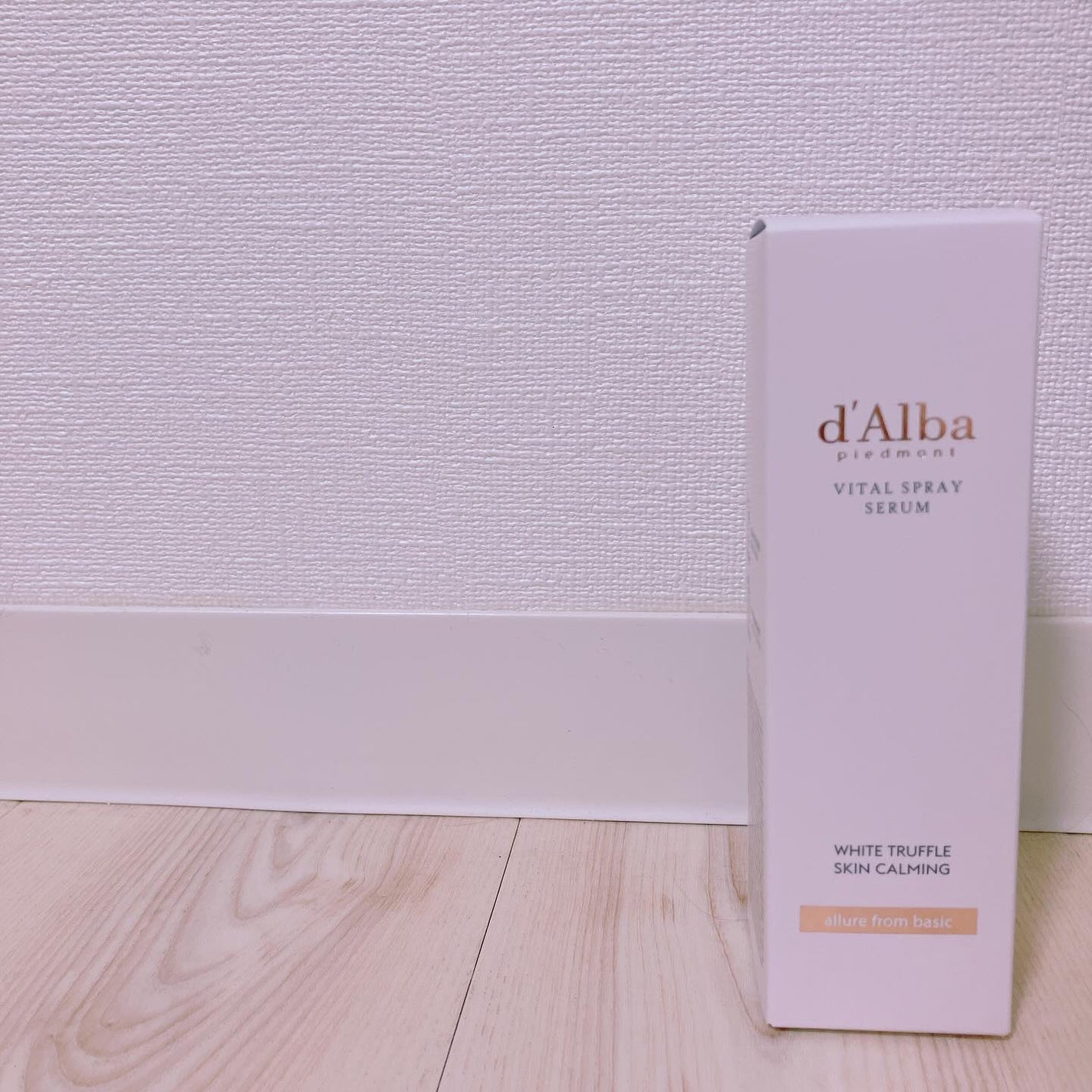 ダルバ ホワイトトリュフバイタルスプレーセラム/ダルバ/ミスト状化粧水を使ったクチコミ(1枚目)