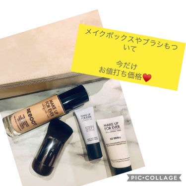 バッフィングファンデーションブラシ 112/MAKE UP FOR EVER/メイクブラシを使ったクチコミ（1枚目）