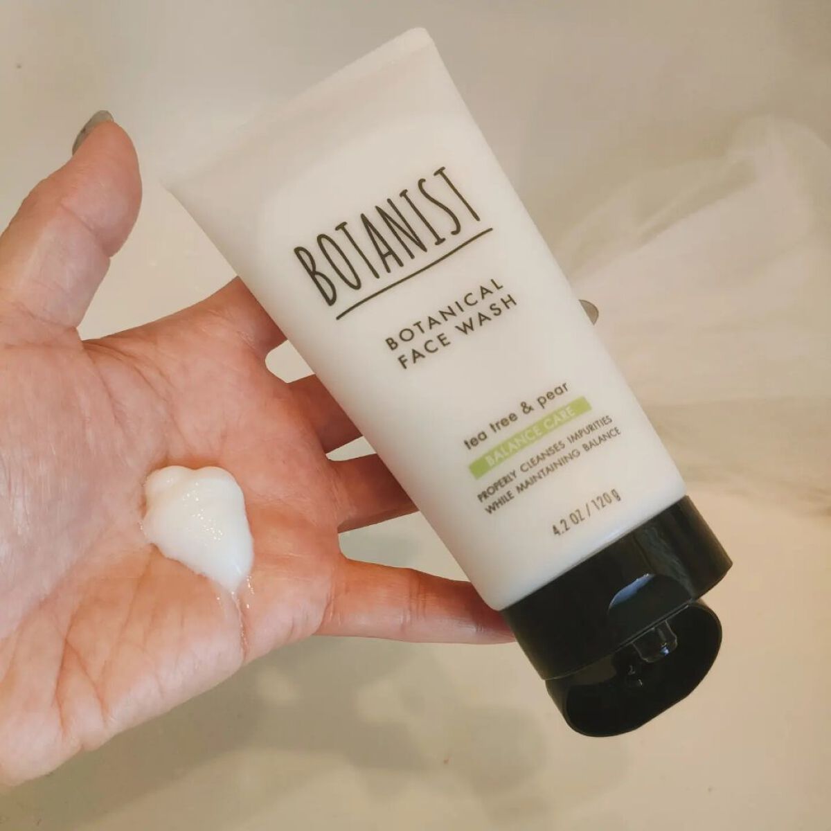 ボタニカルフェイスウォッシュ バランスケア/BOTANIST/洗顔フォームを使ったクチコミ（2枚目）