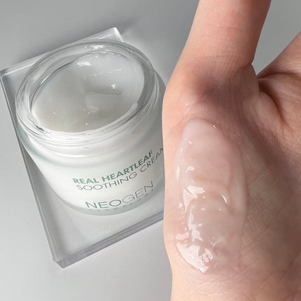 リアルドクダミスージングクリーム/NEOGEN/フェイスクリームを使ったクチコミ(2枚目)