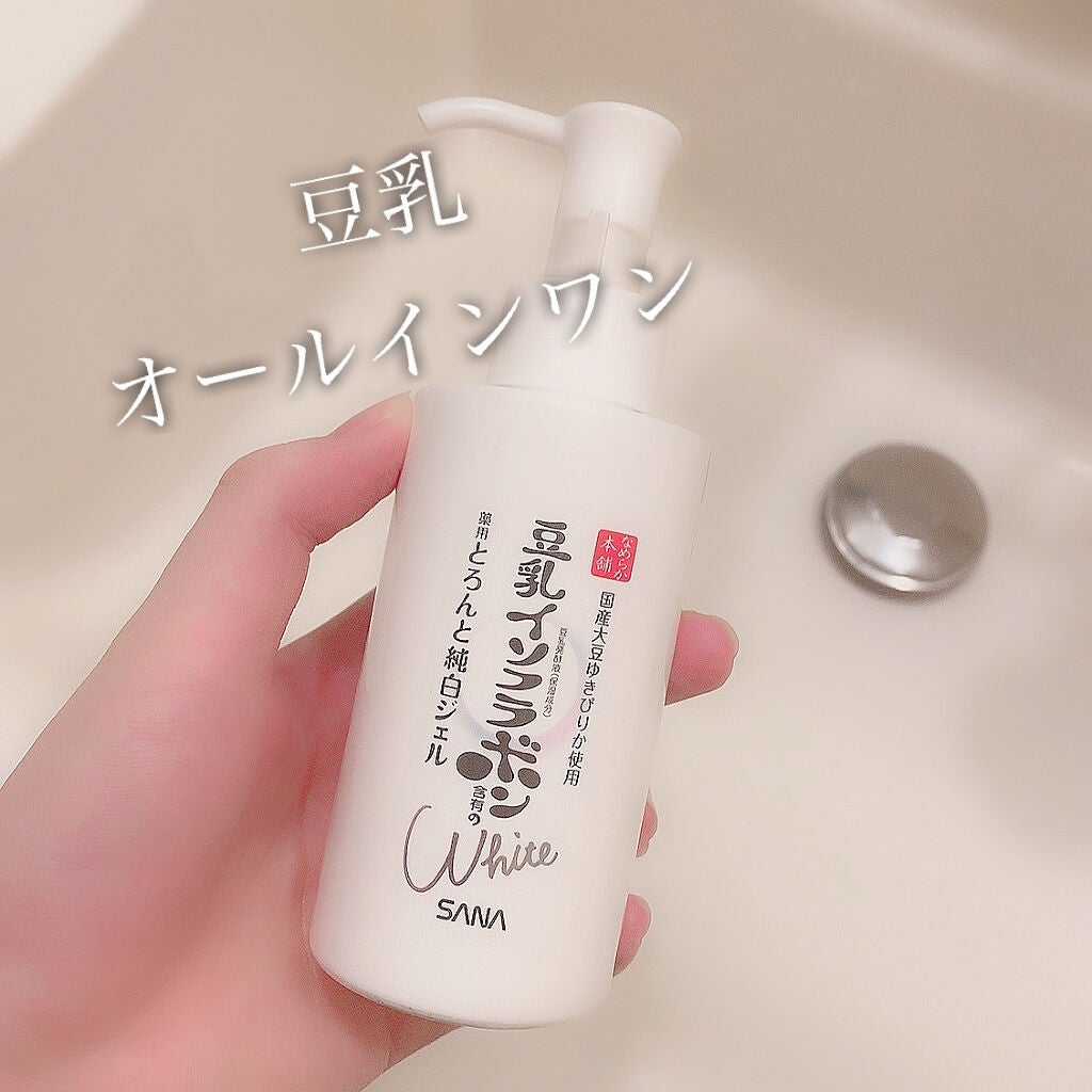 とろんと濃ジェル 薬用美白 N/なめらか本舗/オールインワン化粧品を使ったクチコミ(1枚目)