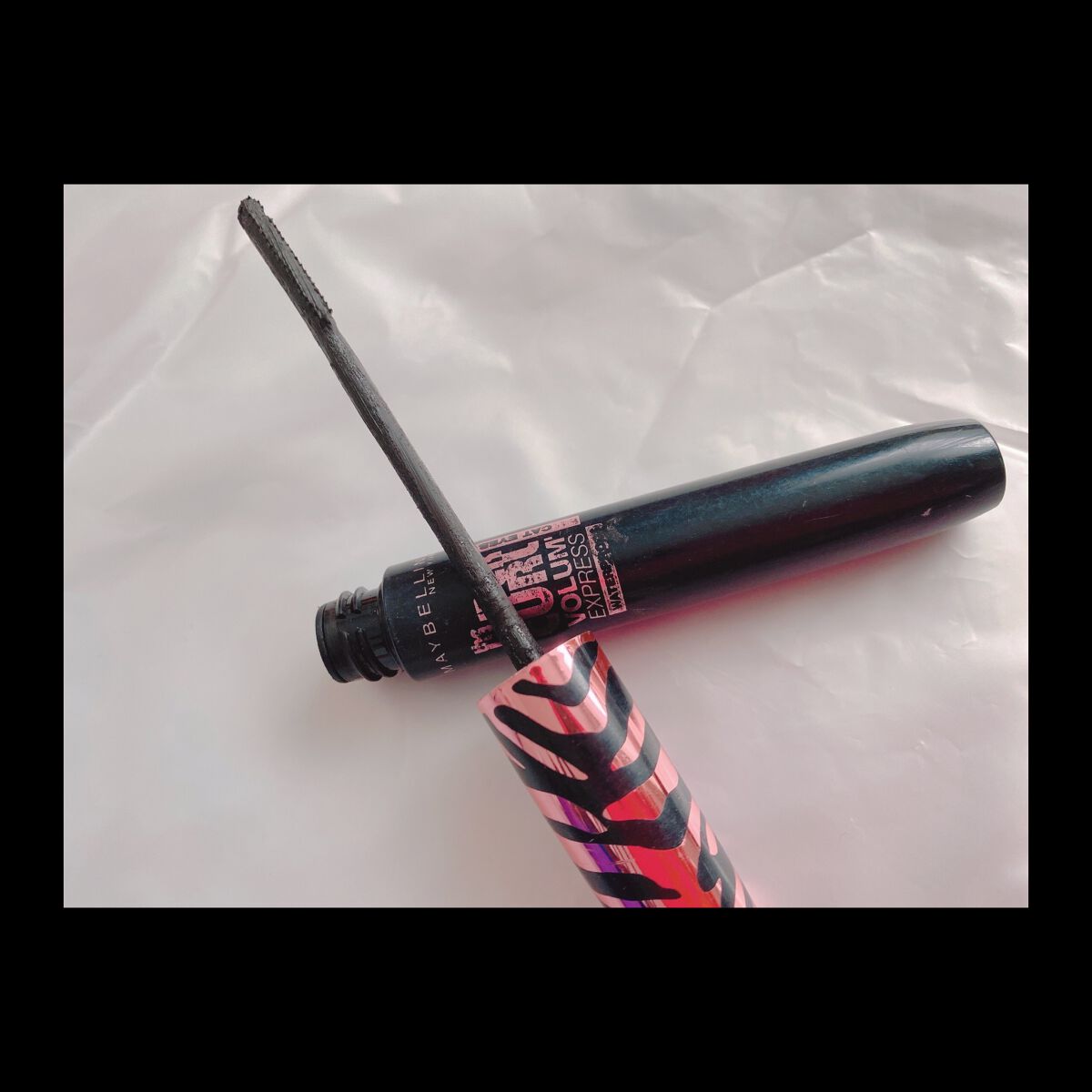 ボリューム エクスプレス ハイパーカール スパイキーコーム ウォータープルーフ/MAYBELLINE NEW YORK/マスカラを使ったクチコミ（1枚目）