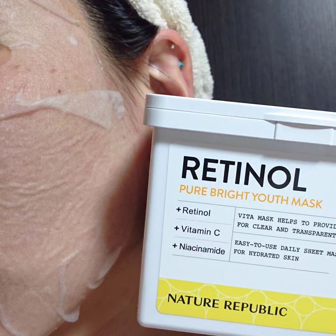 キューブマスク レチノール/ネイチャーリパブリック/シートマスク・パックを使ったクチコミ(5枚目)