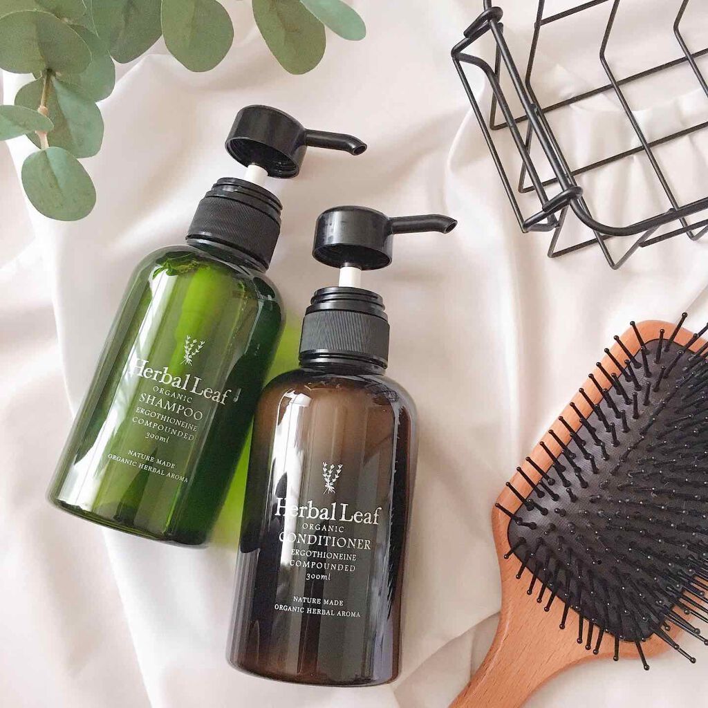 オーガニックシャンプー／コンディショナー/ハーバルリーフ/市販シャンプーを使ったクチコミ（1枚目）