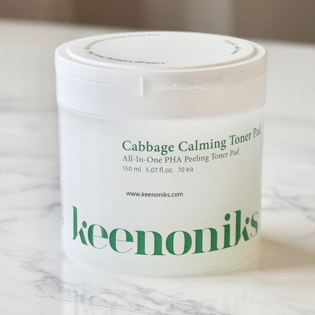 キャベツカーミングトナーパッド/keenoniks/トナーパッドを使ったクチコミ(2枚目)