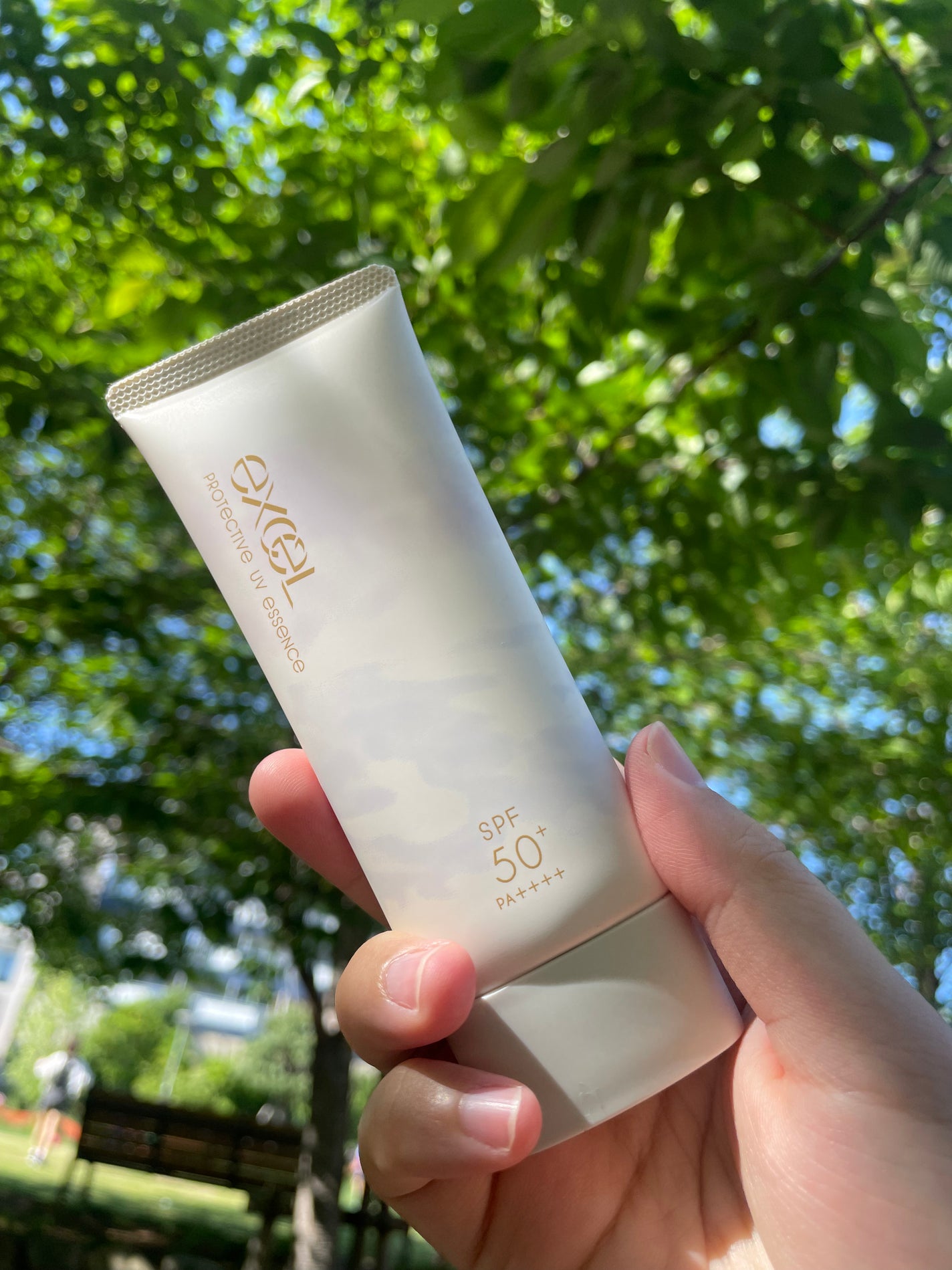 プロテクティブ UVエッセンス/excel/日焼け止めローションを使ったクチコミ(1枚目)