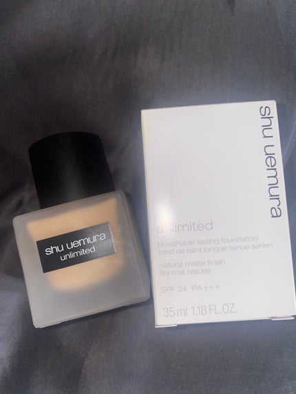 (旧)アンリミテッド ラスティング フルイド/shu uemura/リキッドファンデーションを使ったクチコミ(1枚目)
