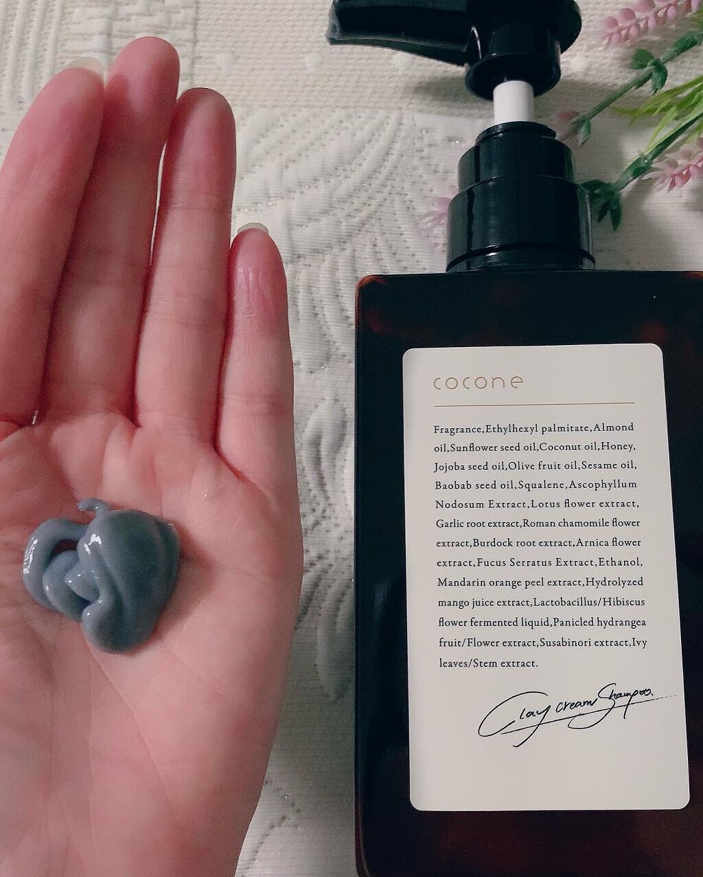 クレイクリームシャンプー（モイスト）/cocone/市販シャンプーを使ったクチコミ（2枚目）