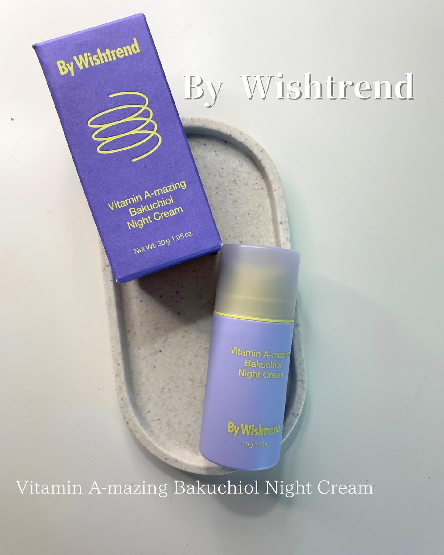 ビタミンA-mazingバクチオールナイトクリーム/By Wishtrend/フェイスクリームを使ったクチコミ（1枚目）
